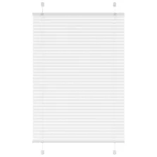   vidaXL pliszírozott redőny Fehér 100x150 cm szövetszélesség 99,4cm