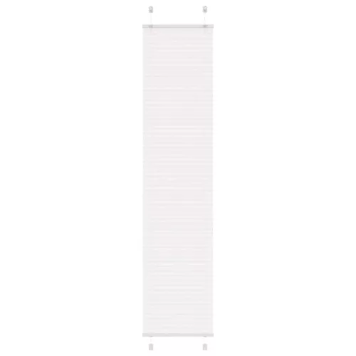 vidaXL pliszírozott redőny Fehér 50x200 cm szövetszélesség 49,4 cm