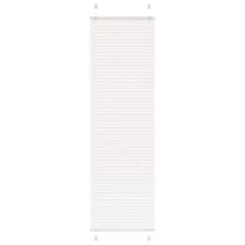   vidaXL pliszírozott redőny Fehér 60x200 cm szövetszélesség 59,4 cm