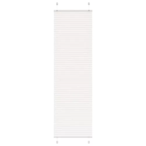 vidaXL pliszírozott redőny Fehér 60x200 cm szövetszélesség 59,4 cm