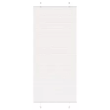   vidaXL pliszírozott redőny Fehér 85x200 cm szövetszélesség 84,4 cm