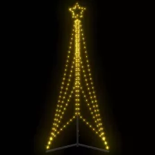 vidaXL meleg fehér LED karácsonyfa 483 LED 240 cm