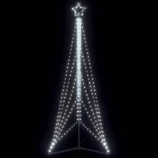 vidaXL hideg fehér LED karácsonyfa 525 LED 302 cm