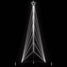 vidaXL hideg fehér LED karácsonyfa 861 LED 478 cm