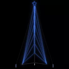 vidaXL kék LED karácsonyfa 861 LED 478 cm