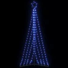 vidaXL kék karácsonyfa fénykúp 339 LED-del 180 cm