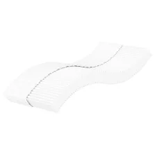 vidaXL fehér H2/H3 keménységű habmatrac 80 x 210 cm