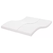   vidaXL fehér 7 zónás 20 ILD keménységű habmatrac 200 x 210 cm