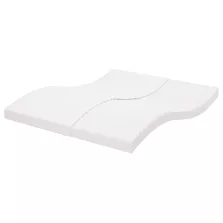   vidaXL fehér 7 zónás 20 ILD keménységű habmatrac 160 x 220 cm