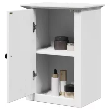   vidaXL fürdőszoba fali szekrény "BODO" Fehér 44x30x60 cm