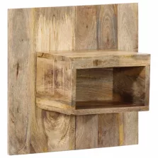 vidaXL Éjjeli szekrény 50x27x50 cm tömör durva fa mangó