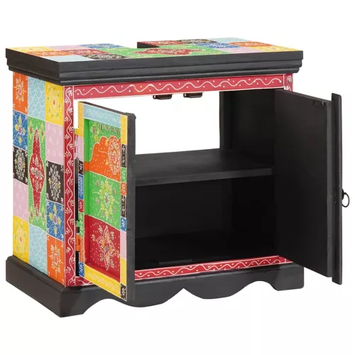 vidaXL Mosdókagyló szekrény ajtóval 60 x 35 x 55 cm