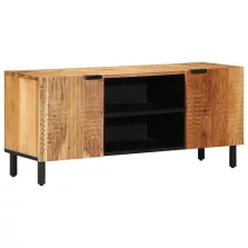 vidaXL tömör akácfa TV-szekrény 105 x 33 x 46 cm