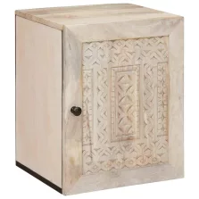   vidaXL Fürdőszoba Székény tárolóval Fehér 38 x 33 x 48 cm Faanyag