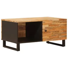   vidaXL Dohányzóasztal Barna 88 x 52 x 12 cm Tömör Mangófát
