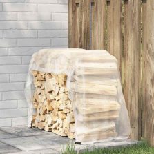 vidaXL átlátszó ponyva lyukasztóval 1x2 m polietilén