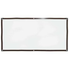 vidaXL átlátszó ponyva lyukasztóval 1x2 m polietilén