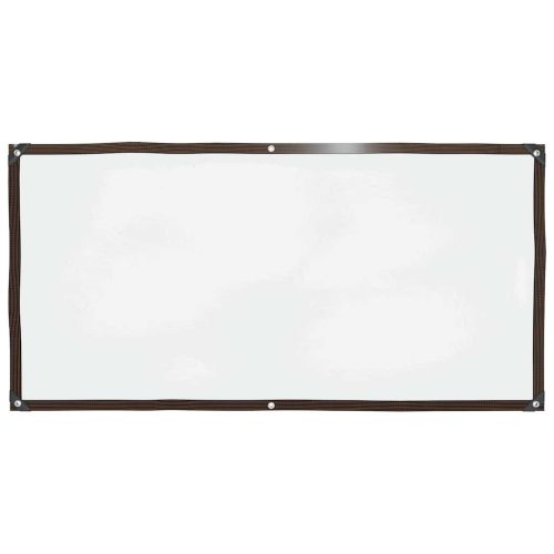 vidaXL átlátszó ponyva lyukasztóval 1x2 m polietilén