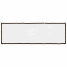 vidaXL átlátszó ponyva lyukasztóval 1x3 m polietilén