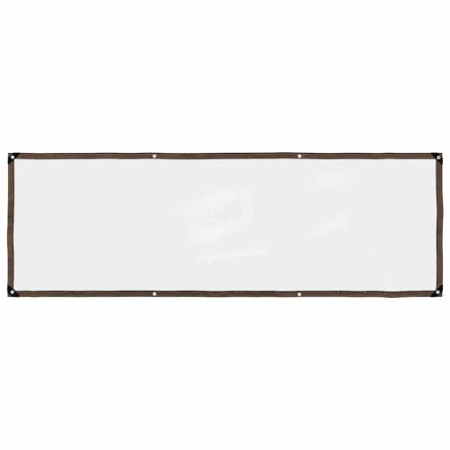 vidaXL átlátszó ponyva lyukasztóval 1x3 m polietilén