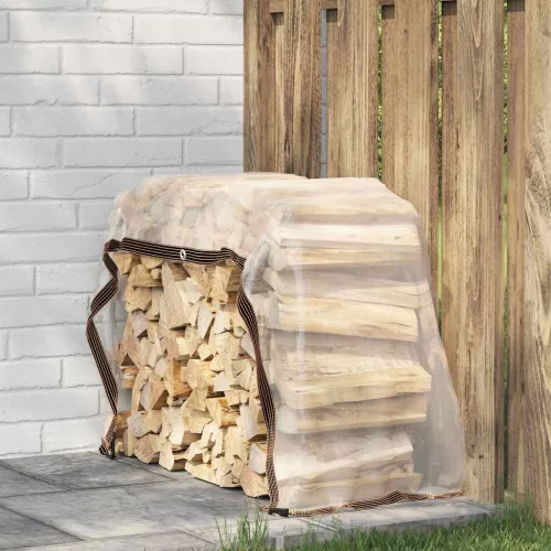 vidaXL átlátszó ponyva lyukasztóval 1x2 m PVC