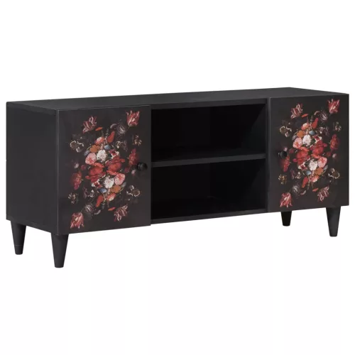 vidaXL Tároló szekrények Sokszínű 105 x 33,5 x 46 cm Tömör Mangófát