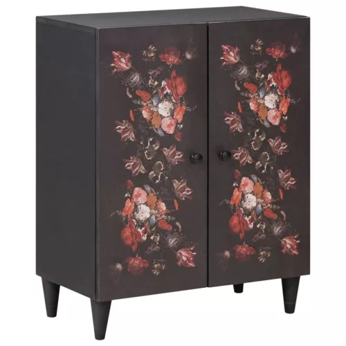 vidaXL Tároló szekrények Sokszínű 60 x 33.4 x 75.1 cm Tömör Mangófát