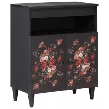   vidaXL Tároló szekrények Sokszínű 60 x 33,5 x 75 cm Tömör Mangófát