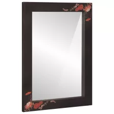   vidaXL Tükör Falra szerelhető tükörrel Sokszínű 70 x 50 x 3 cm Üveg