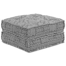   vidaXL Moduláris Kanapé Világosszürke 70 x 70 x 36 cm szövet