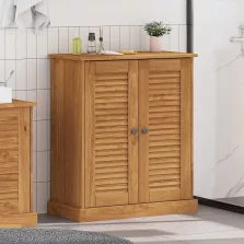   vidaXL Fürdőszoba Székény VIGO Barna és Mézbarna 68 x 34 x 80 cm