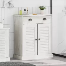   vidaXL Fürdőszoba Székény VIGO Fehér és Antik Fehér 68 x 34 x 80 cm