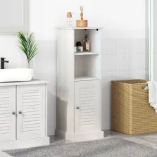   vidaXL Fürdőszoba Székény VIGO Fehér és Antik Fehér 37 x 34 x 110 cm