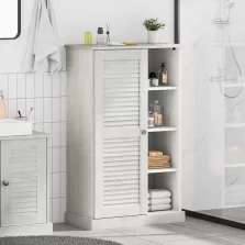  vidaXL Fürdőszoba Székény VIGO Fehér és Antik Fehér 68 x 34 x 110 cm