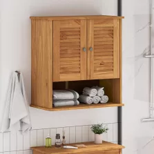  vidaXL Fürdőszoba Székény VIGO Barna és Mézbarna 67,5 x 34 x 71,5 cm
