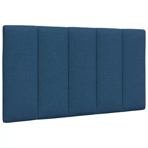 vidaXL kék szövet fejtámla párna 90 cm