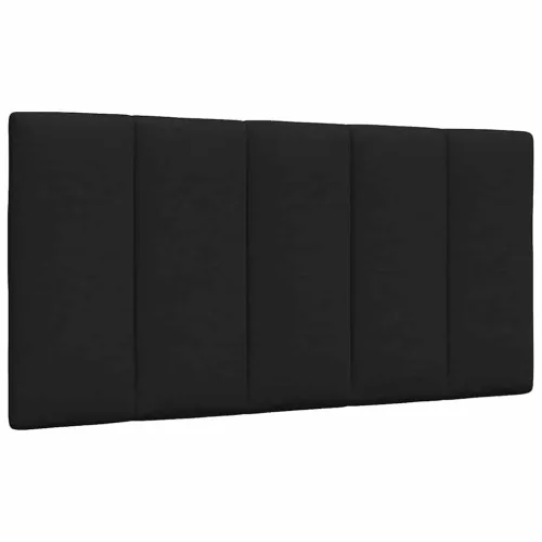 vidaXL fekete szövet fejtámla párna 100 cm