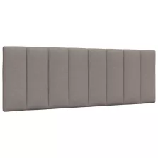 vidaXL tópszínű szövet fejtámla párna 140 cm