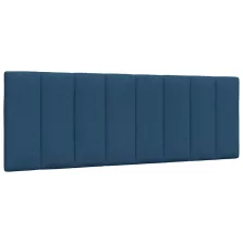 vidaXL kék szövet fejtámla párna 140 cm