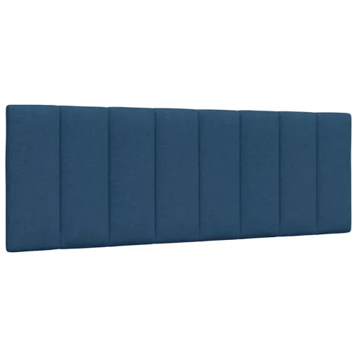 vidaXL kék szövet fejtámla párna 140 cm