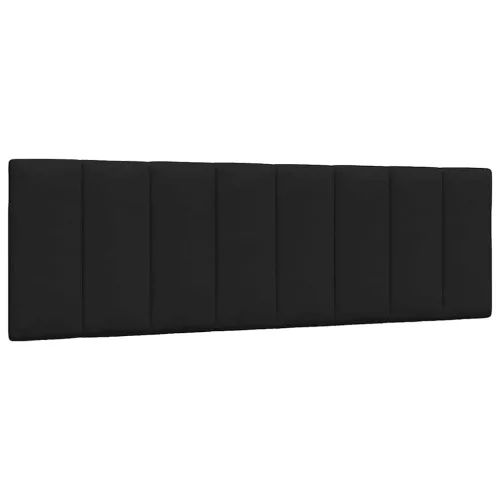 vidaXL fekete szövet fejtámla párna 160 cm