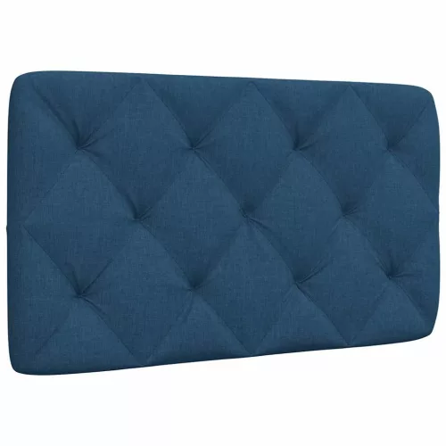 vidaXL kék szövet fejtámla párna 80 cm
