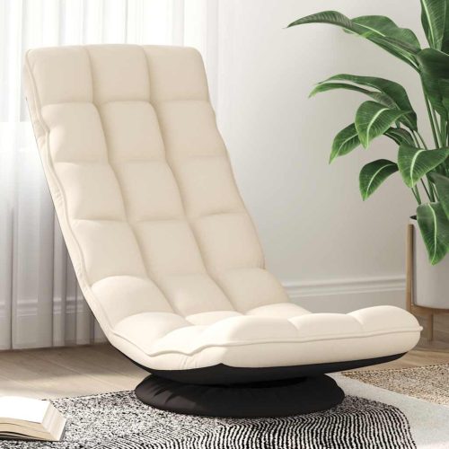 vidaXL vászon szövet forgó padlószék 70x51x79 cm