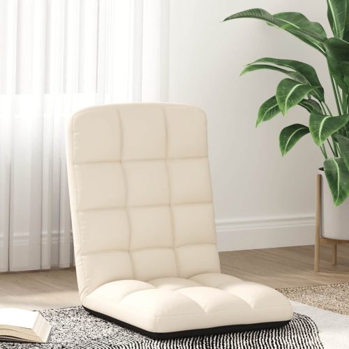 vidaXL vászon összecsukható padlószék