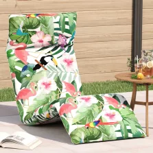   vidaXL többszínű oxford-szövet összecsukható napozóágy 175x54x8,5 cm