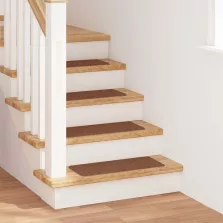   vidaXL Csúszásmentes Lépcsőszőnyegek 15 pcs Sárga 60 x 25 cm PP