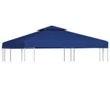   vidaXL sötétkék csere pavilon ponyvatető 310 g/m² 3 x 3 m