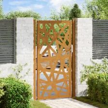   vidaXL kerti kapu 105x180 cm időjárásálló acél Light Design