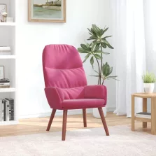 vidaXL bordó bársony pihenőfotel