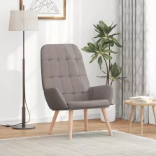 vidaXL tópszínű szövet pihenőfotel